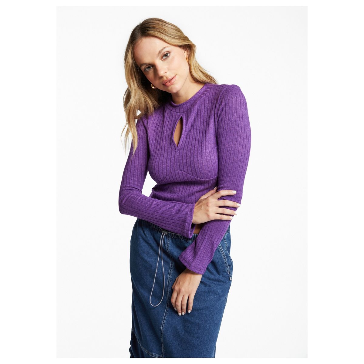EFESIS - Sweater para Mujer Sweater rakel regular cuello tortuga EFESIS