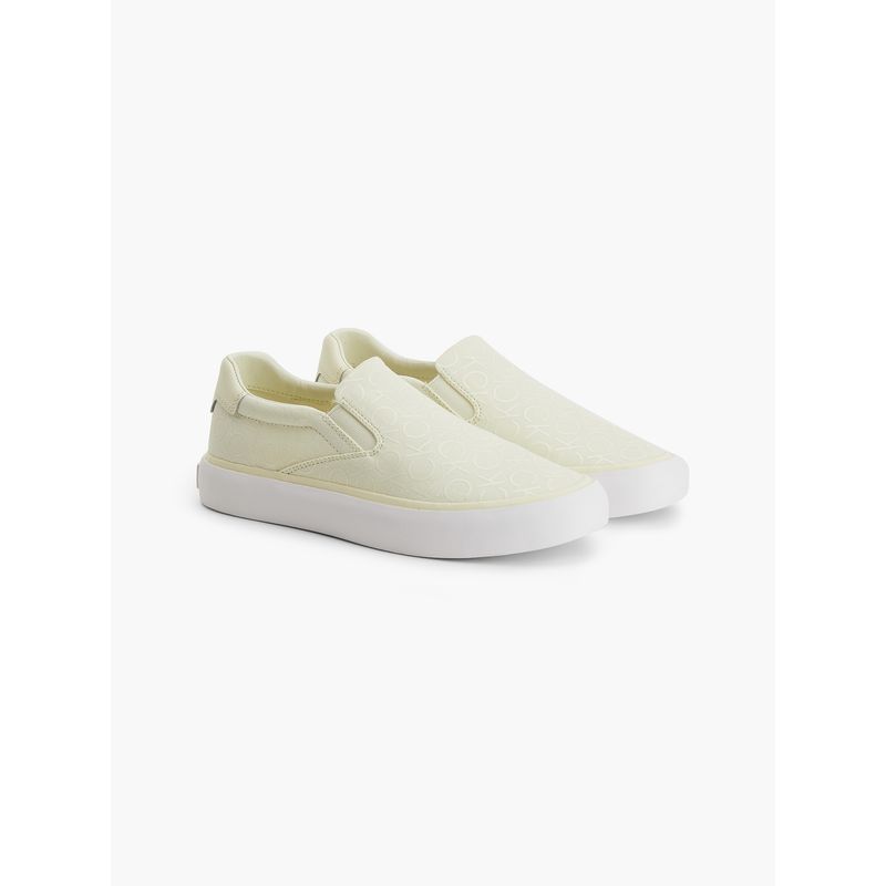 CALVIN KLEIN - Zapatilla Slip-On Plimsolls Amarillo Calvin Klein