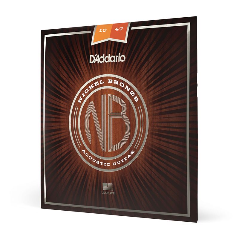 DADDARIO - Set Cuerdas Guitarra Acústica 10-47 NB1047 Daddario