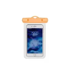 GENERICO - Funda Protectora Celular Impermeable Sumergible Carcasa Naranja