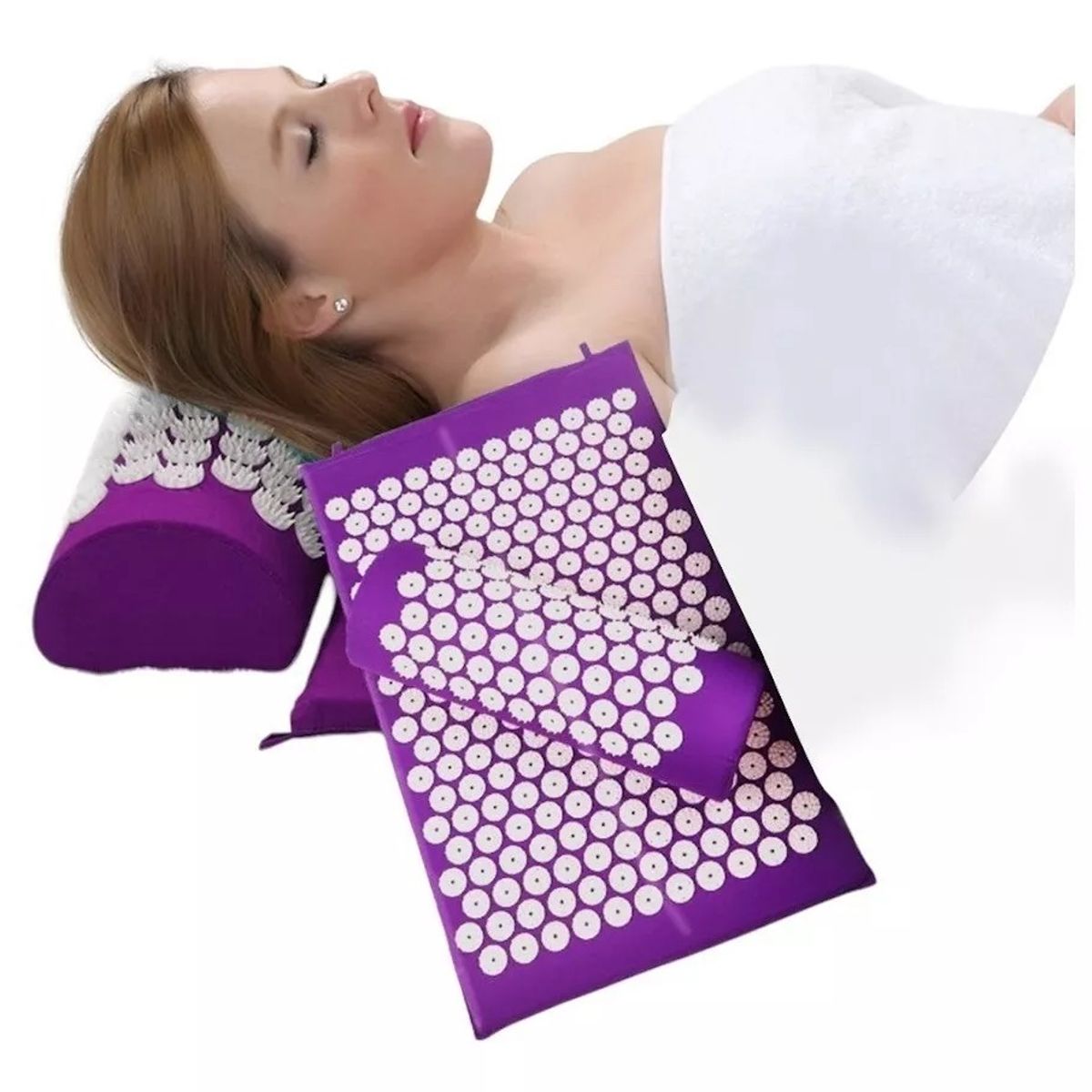 Mat De Yoga Acupuntura + Almohada Para Acupresión Y Masajes, marca GENERICO - Foto Principal