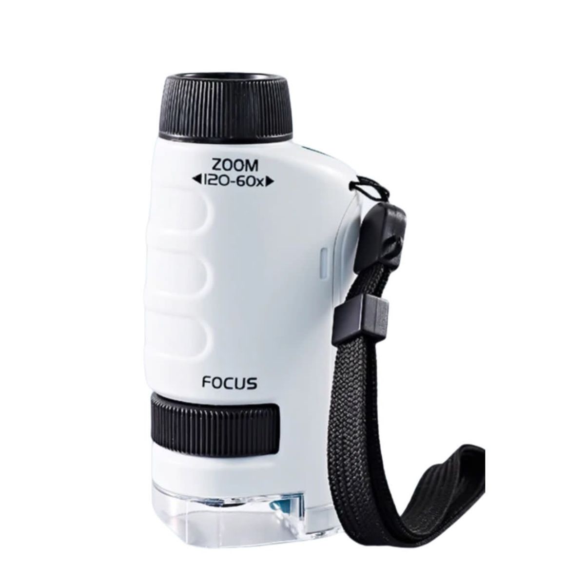 GENERICO - Microscopio Lupa De Bolsillo Luz Led 60x