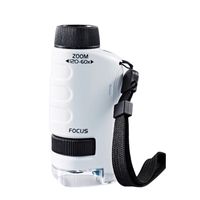 Microscopio Lupa De Bolsillo Luz Led 60x