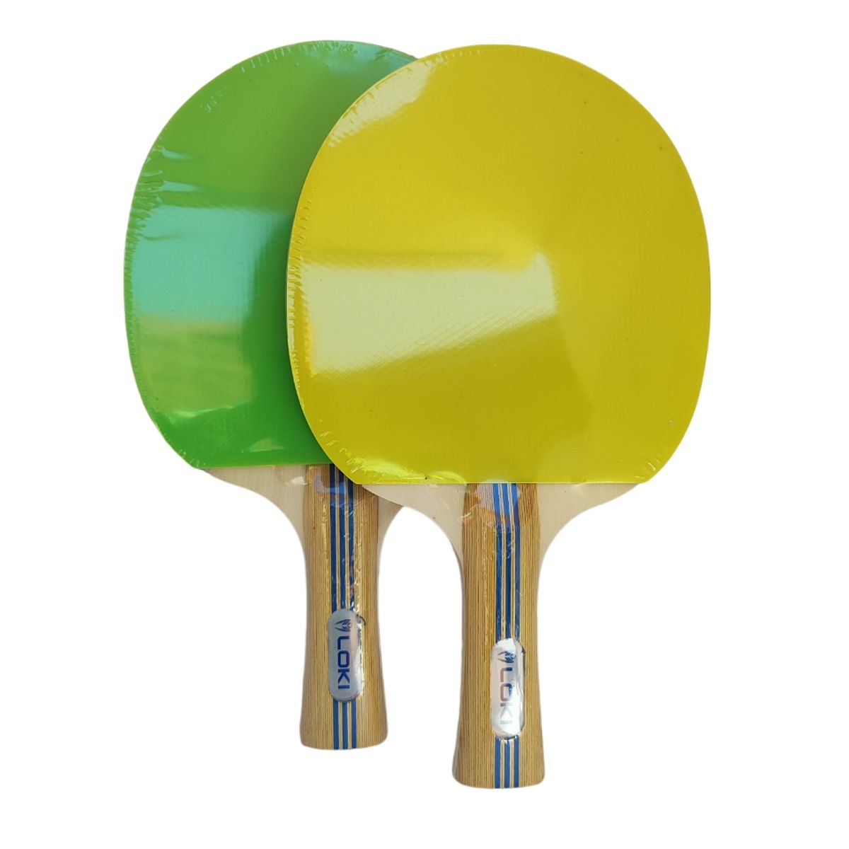 LOKI - Set 2 Paletas De Ping Pong Loki Gomas De Colores