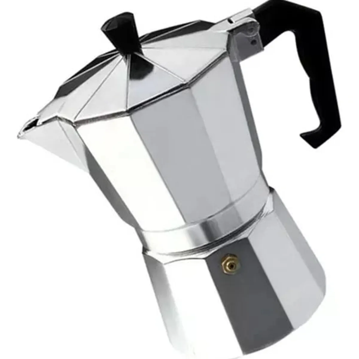 GENERICO - Cafetera Italiana Para 3 Tazas Aluminio Cafe Desayuno