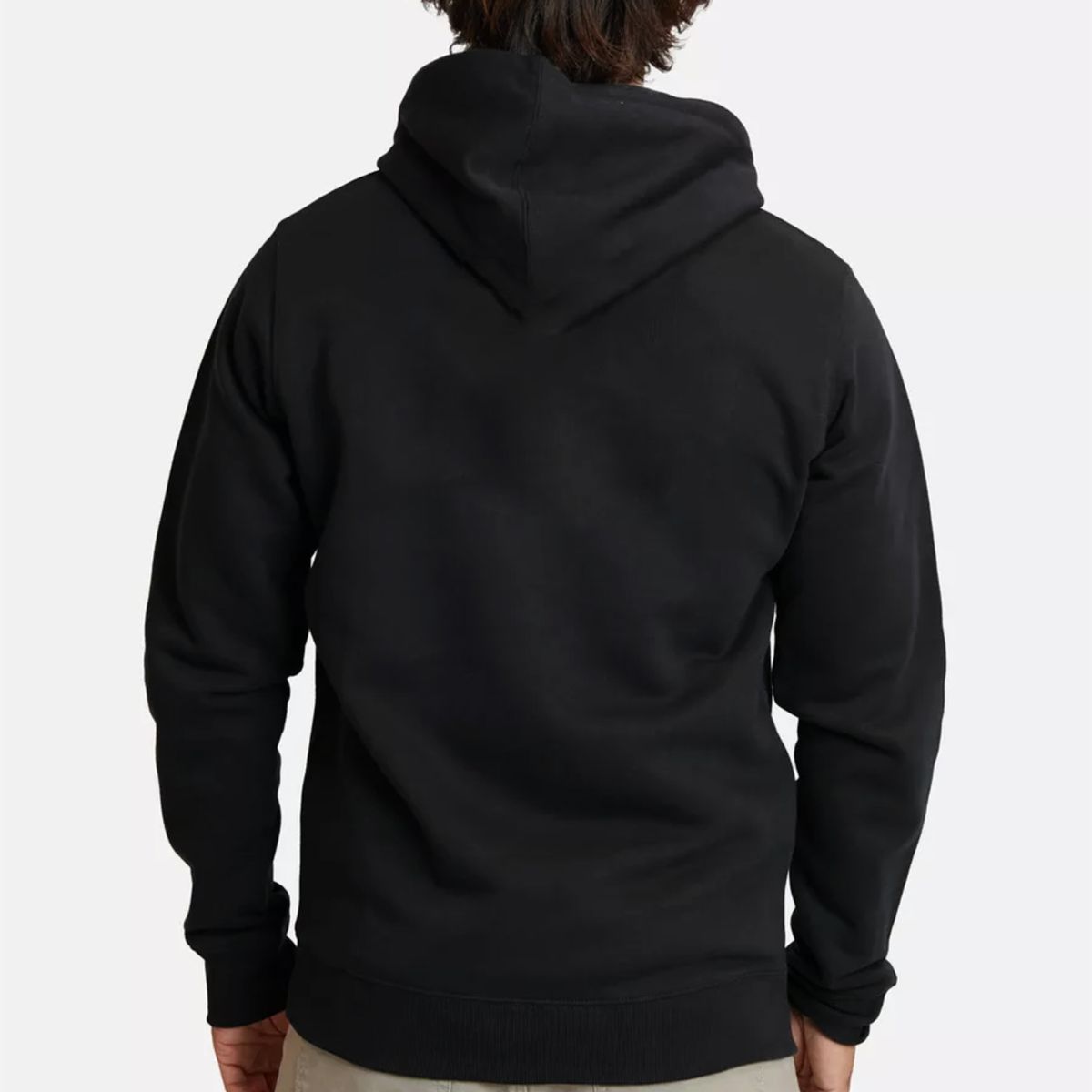 AGW - Polerón Hombre Térmico Forrado Polar Capuchón Canguro Cierre