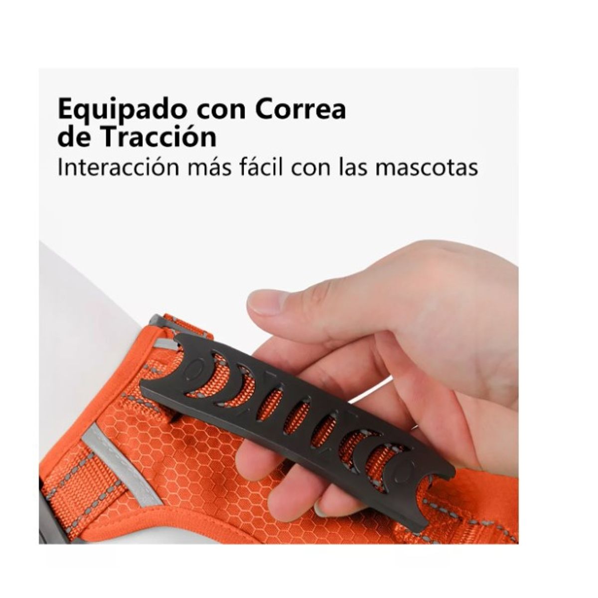 GENERICO - Arnés Reflecantes Ajustable Seguridad Acolchado Perro XL