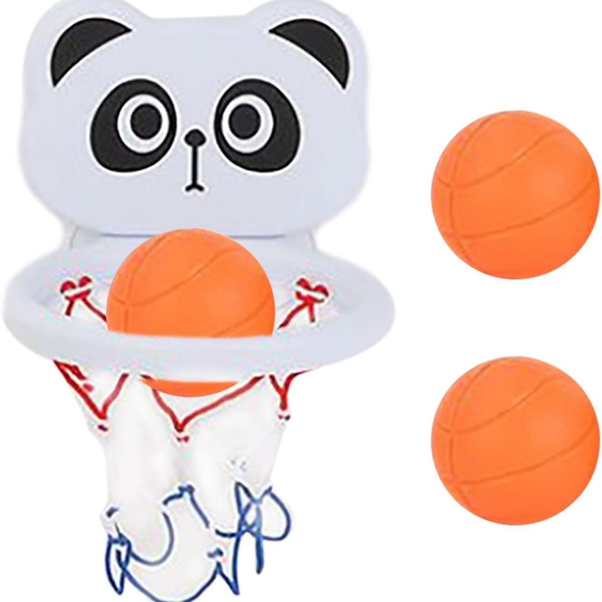 GENERICO - Mini canasta de basket para bañera - Oso panda