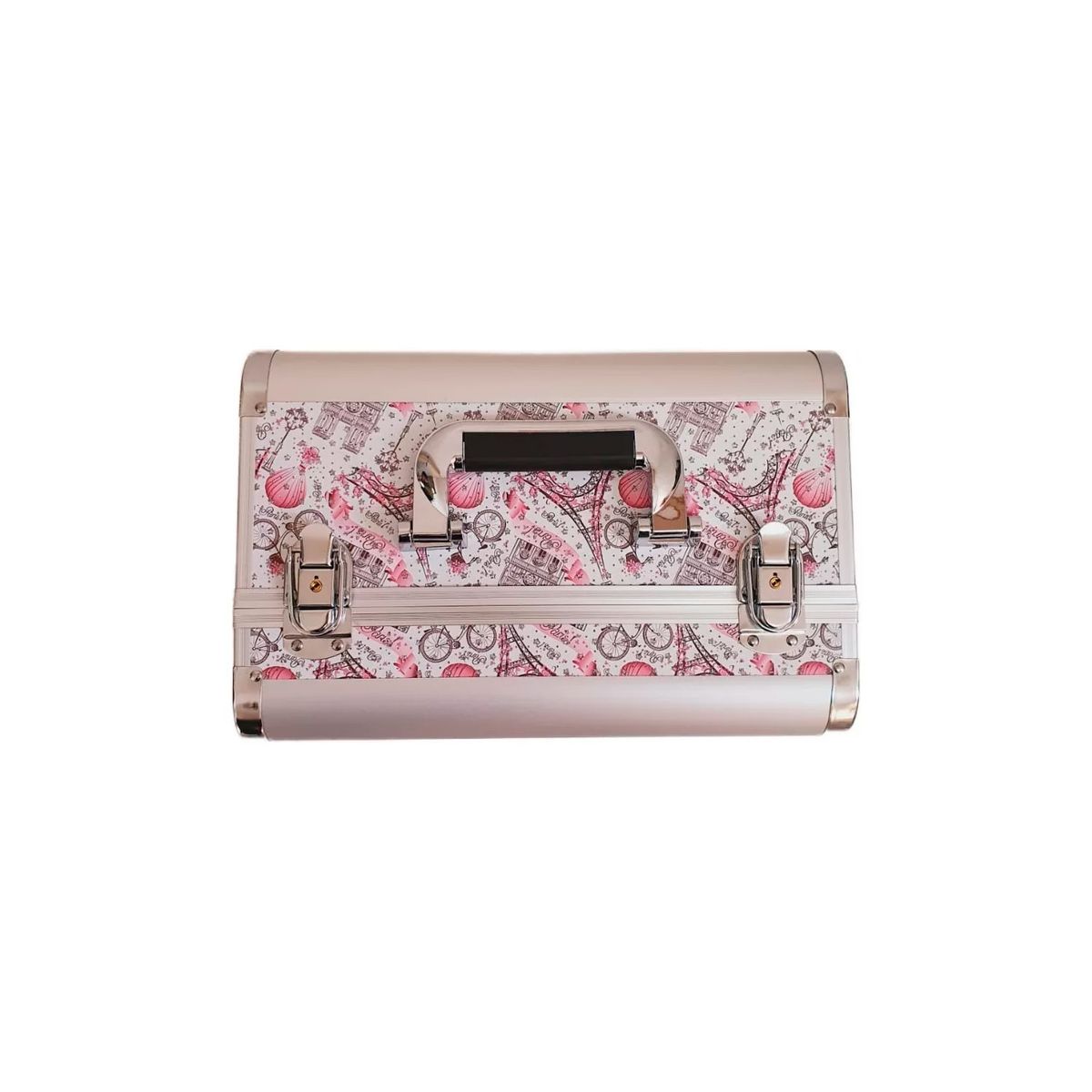 GENERICO - Maleta Multiuso Manicure Profesional rombo Rosa