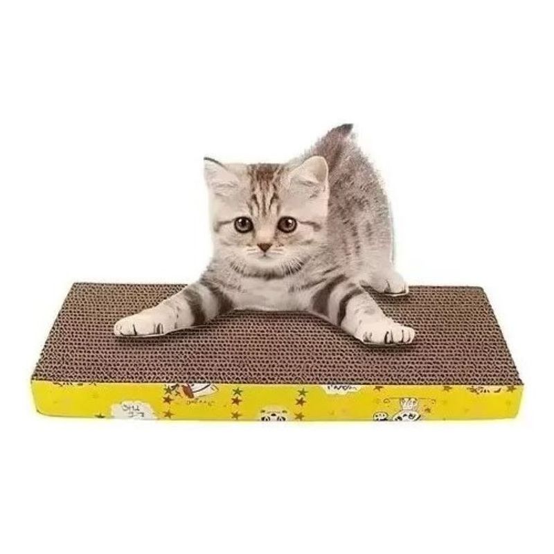 GENERICO - Rascador Para Gatos Rascadores De Cartón Corrugado Uñas