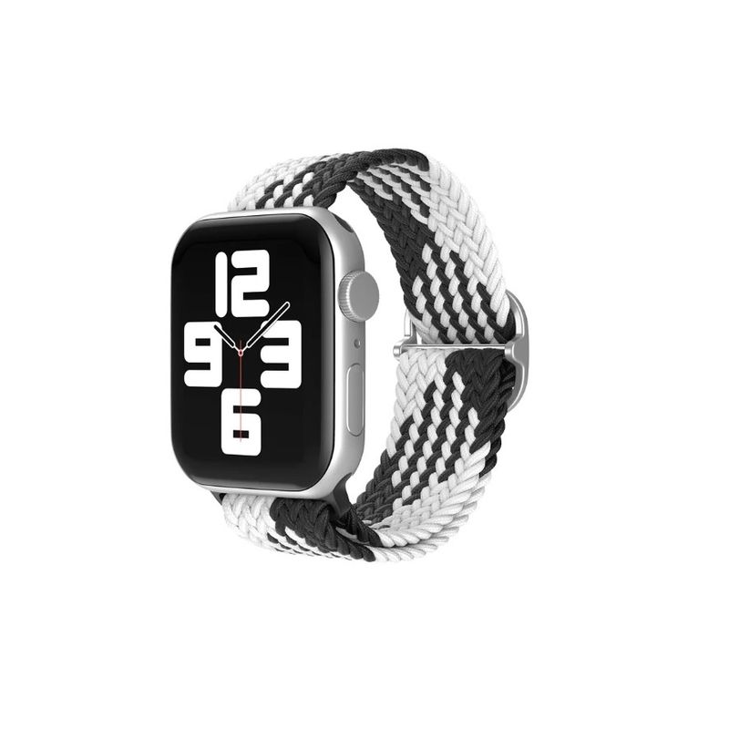 GENERICO - Trenzada Loop Correa Para Apple Watch Correa Blanco 38 - 41mm