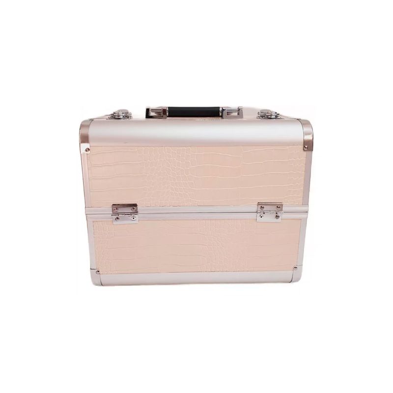 GENERICO - Maleta Multiuso Manicure Profesional -rombo Rosa