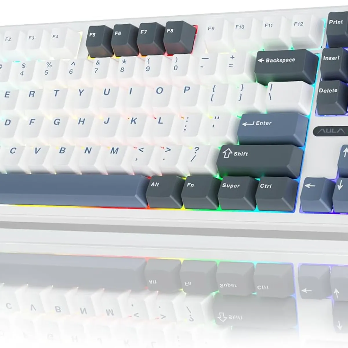 AIZO - Teclado Mecánico F87 Gamer estructura de Gasket