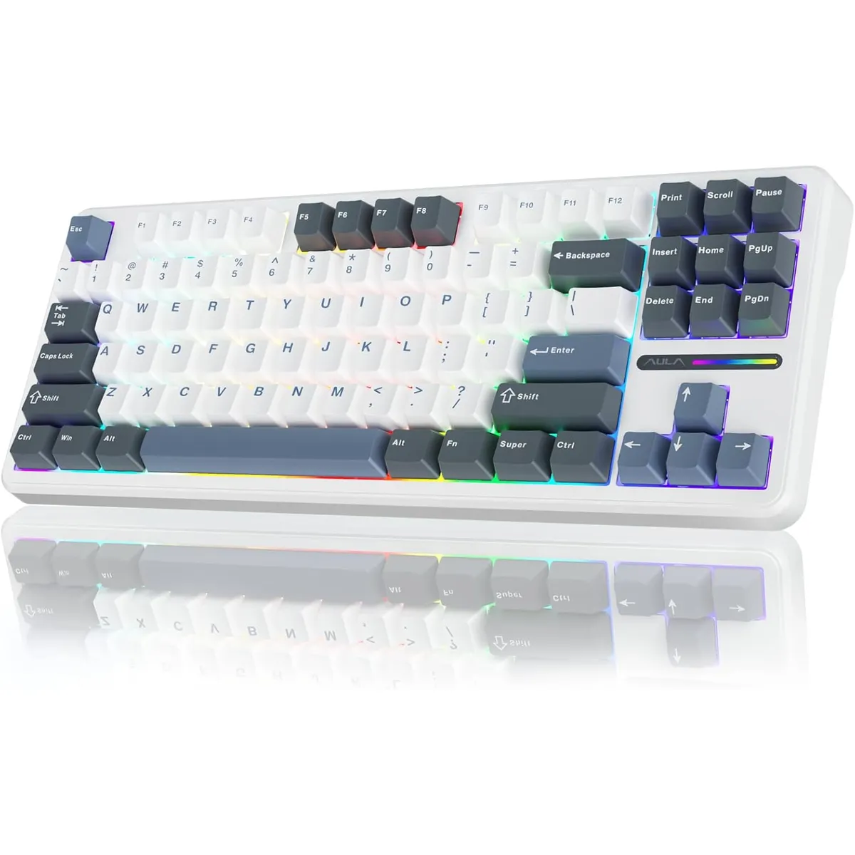 AIZO - Teclado Mecánico F87 Gamer estructura de Gasket