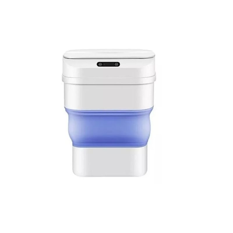 GENERICO - Basurero Sensor Papelero Baño Automático Inteligente Azul