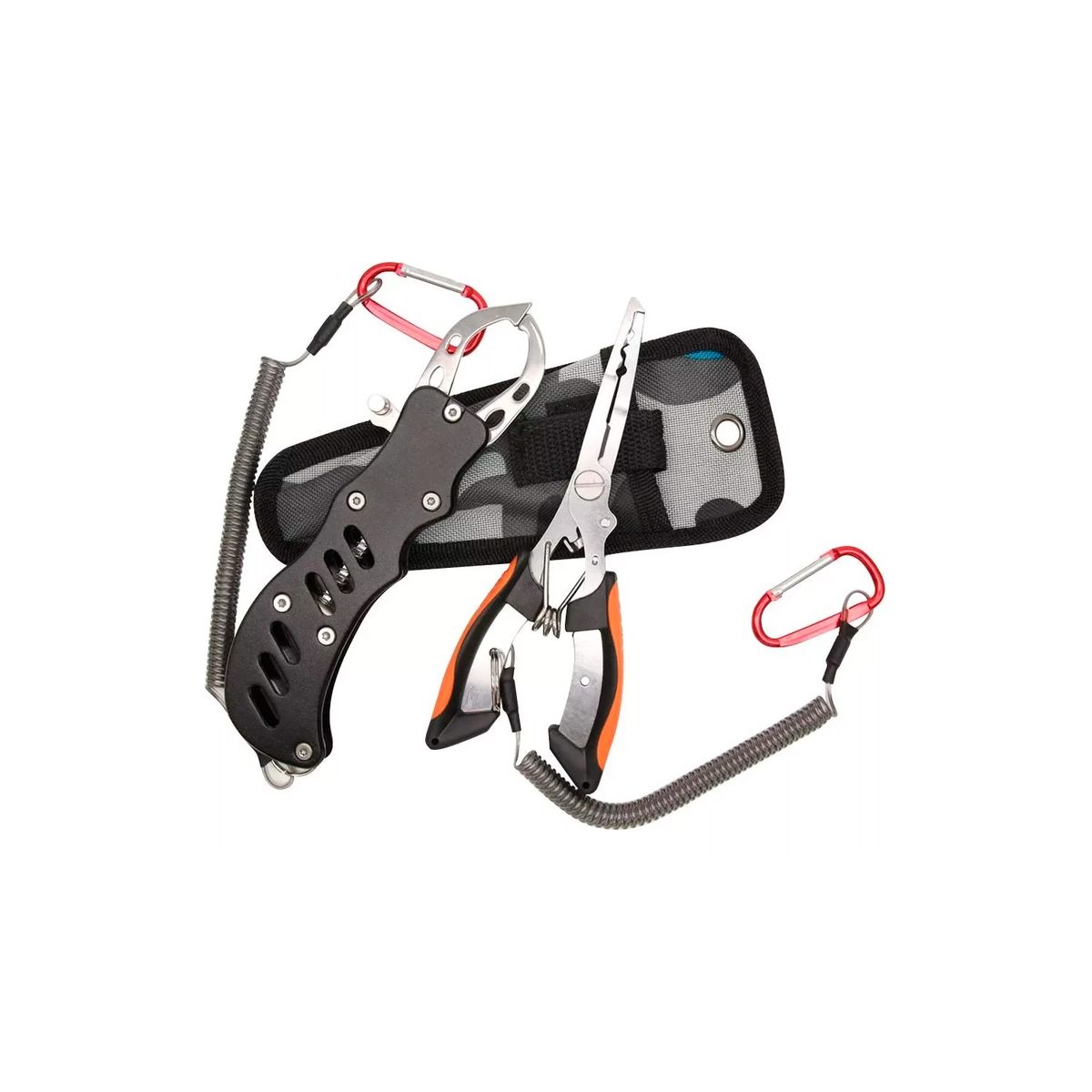 GENERICO - Set Alicate Multifuncion Y Pinza Control Para Pesca Aluminio