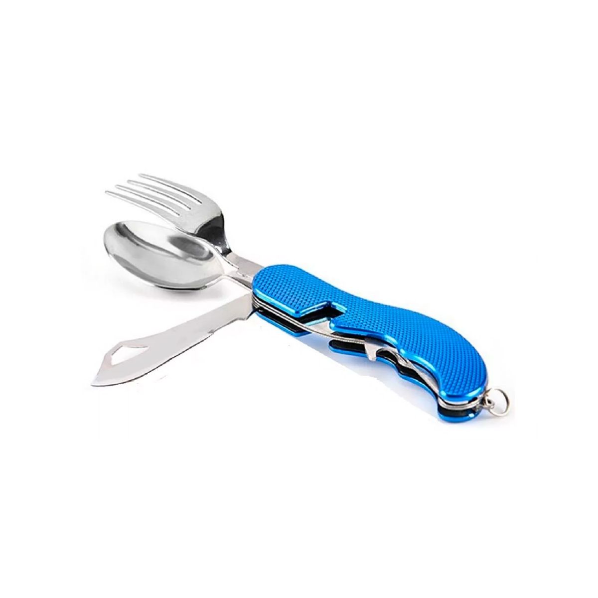 GENERICO - 3x Set Servicio Camping 5en1 Cortapluma Arbolito Multiuso