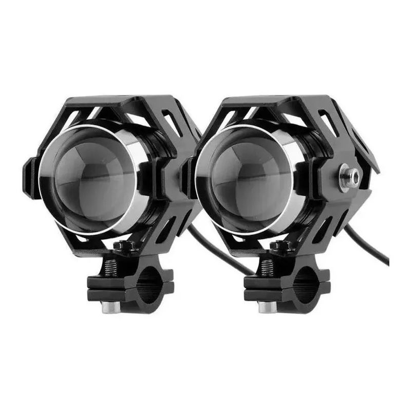 GENERICO - Kit 2 Focos Neblineros Led 72w Blanco Auto Moto 4x4 Utv Atv