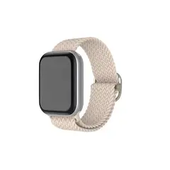 GENERICO - Trenzada Loop Correa Para Apple Watch Correa Crema 38 - 41mm