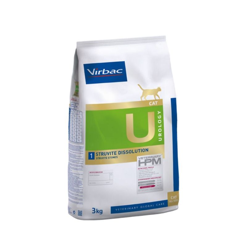 VIRBAC - HPM Virbac 1 Cat Urology Struvite Dissolution 3kg