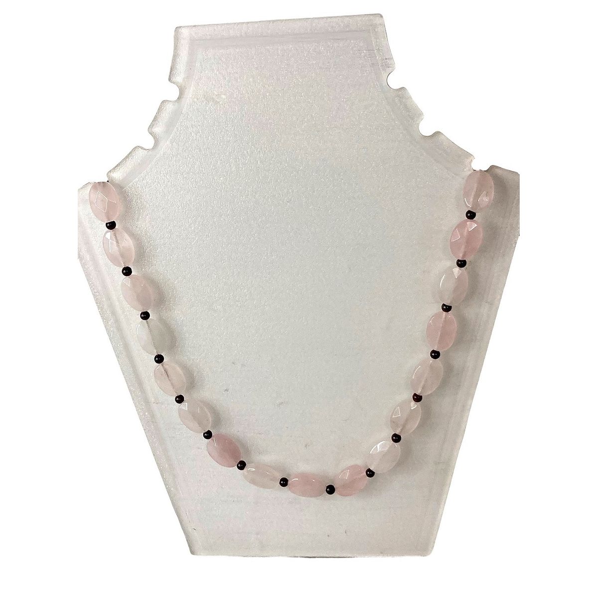 TAETHAI - Collar de plata 925 con Cuarzos y Granates