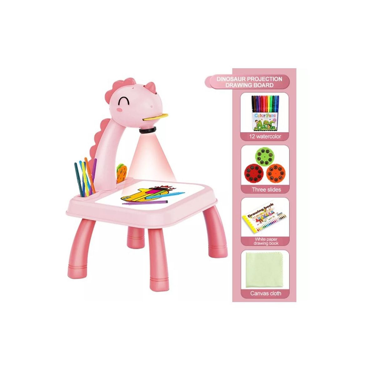 GENERICO - Jirafa Proyector Tablero De Dibujo Juguetes Para Bebe