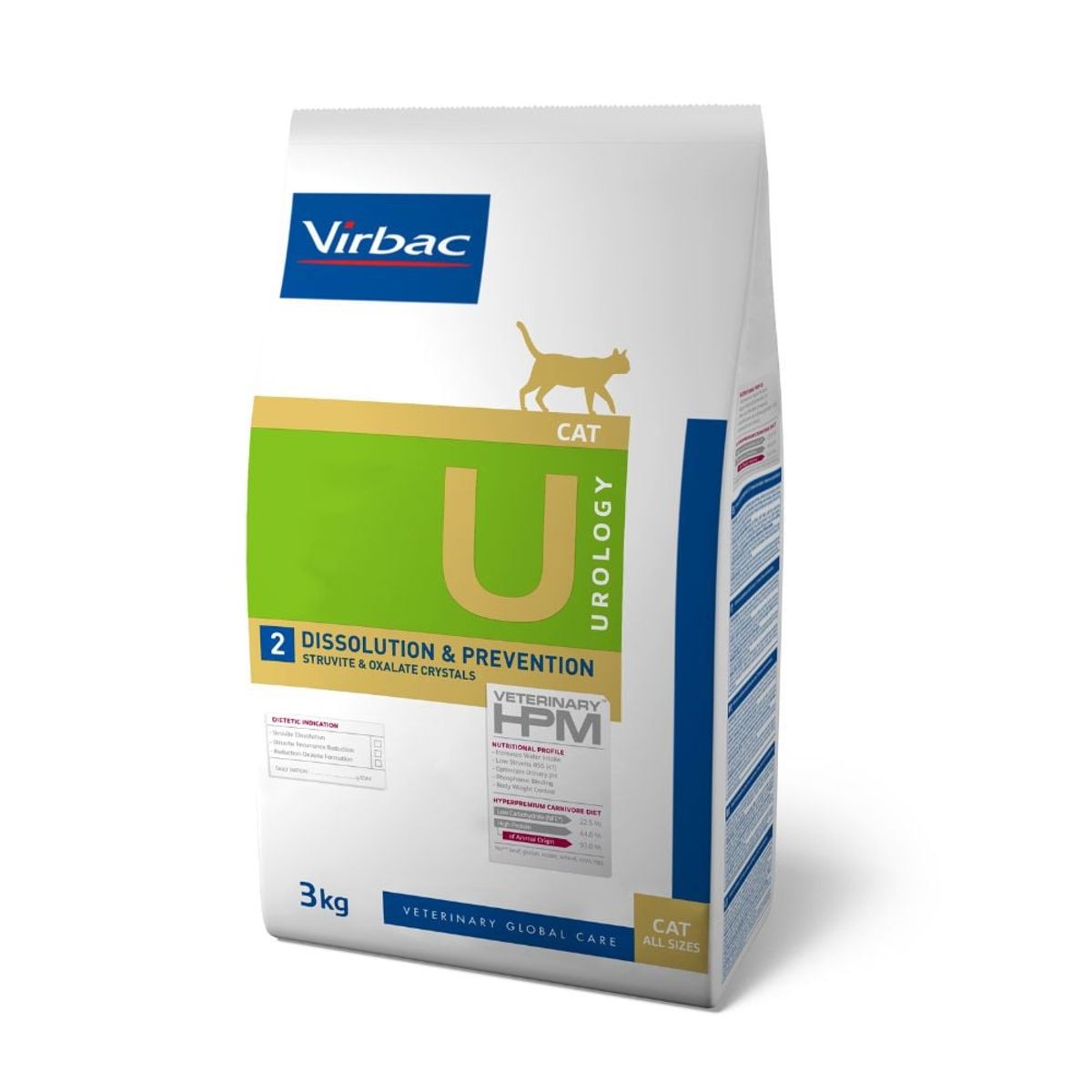 VIRBAC - HPM Virbac 2 Cat Urology Dissolution & Prevention 3kg