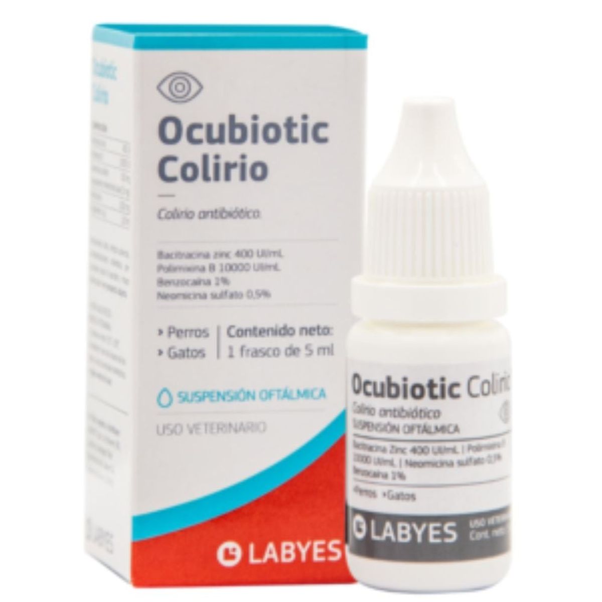 AGROVET - Ocubiotic Colirio 5 ml Labyes