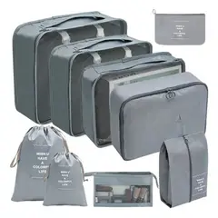GENERAC - Set 9 Organizadores De Equipaje De Viaje Bolsa Ropa Interior