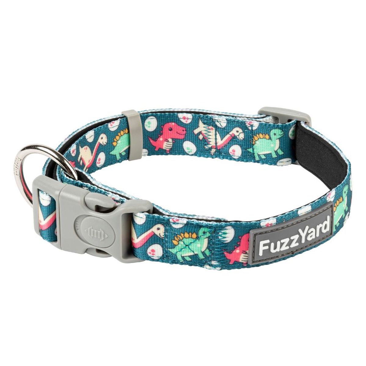 GENERICO - Collar Fuzzyard para perros DINOSAUR LAND L (50-65 cm)