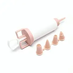 OEM - Jeringa DECORADORA INYECCION Con 5 Boquillas