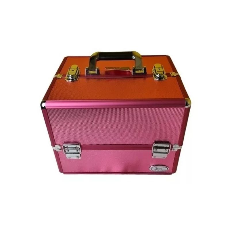 GENERICO - Maleta De Mano Maquillaje Cosmeticos Mediana Portatil Rosa