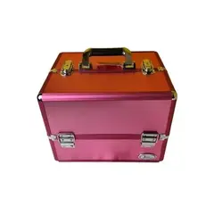 GENERICO - Maleta De Mano Maquillaje Cosmeticos Mediana Portatil Rosa