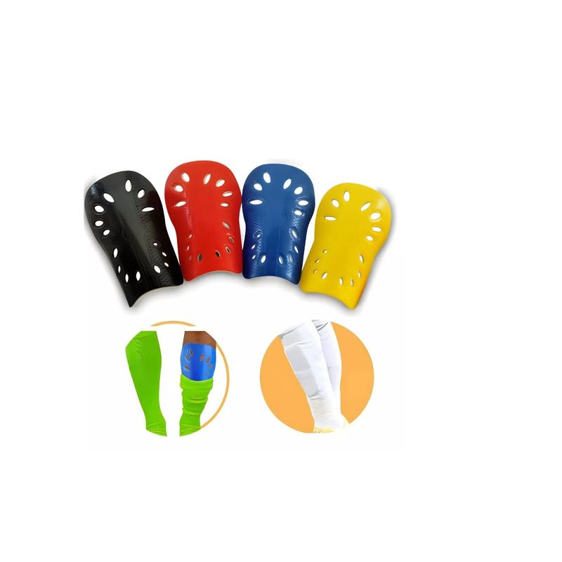 GENERICO - Canilleras De Futbol Deportiva Para Adulto Colores