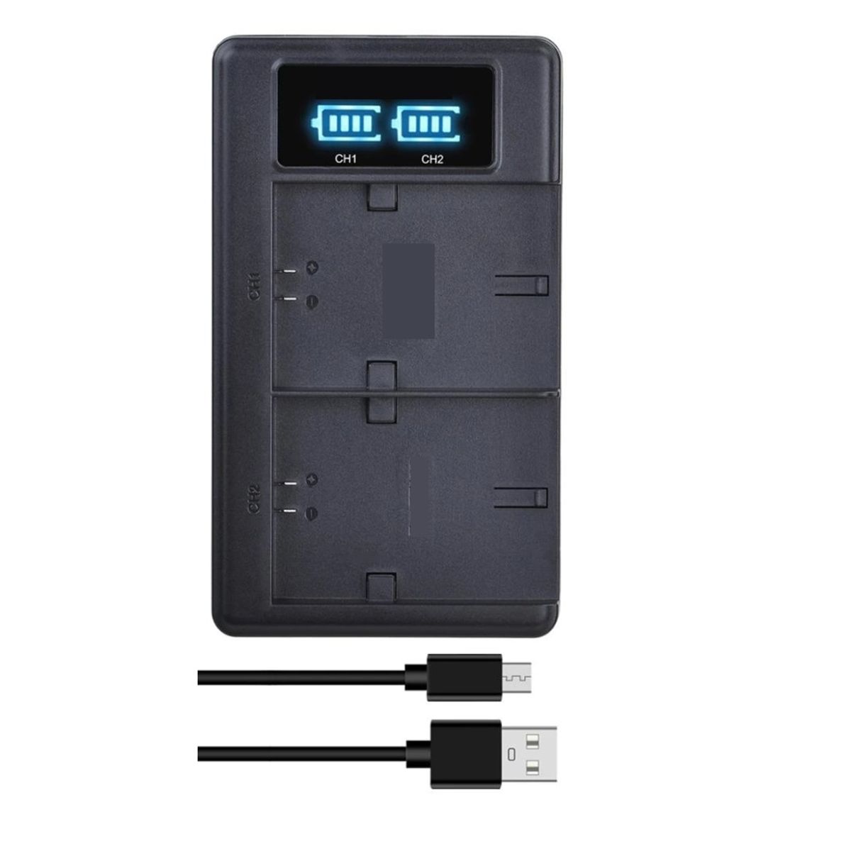 GENERICO - CARGADOR BC-VW1 DOBLE SONY ALTERNATIVO PARA BATERÍA NP-FW50