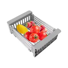 OEM - Escurridor Retráctil de Lavadero para Frutas y Verduras