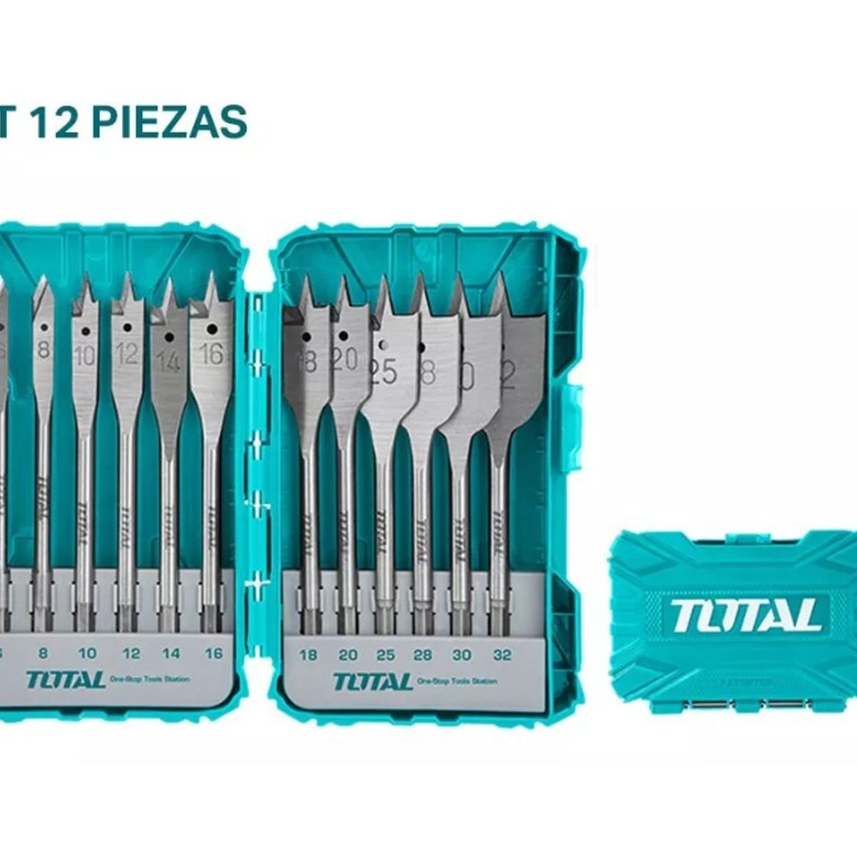 GENERICO - Set De Brocas Paleta 12pzas