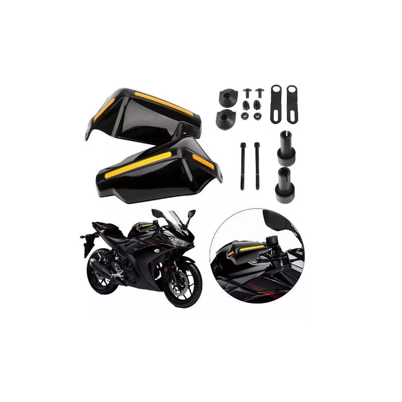 GENERICO - Cubre Puños Para Motos Universales 22mm 78 Manopla