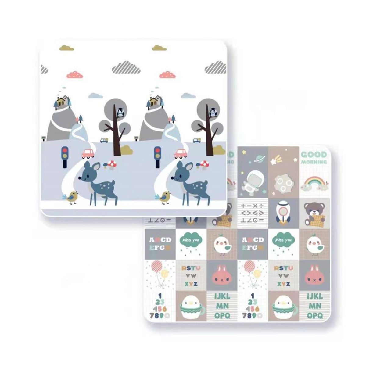 BABYLUNA - Alfombra Anti Golpe Impermeable 200x180x2 Paseo