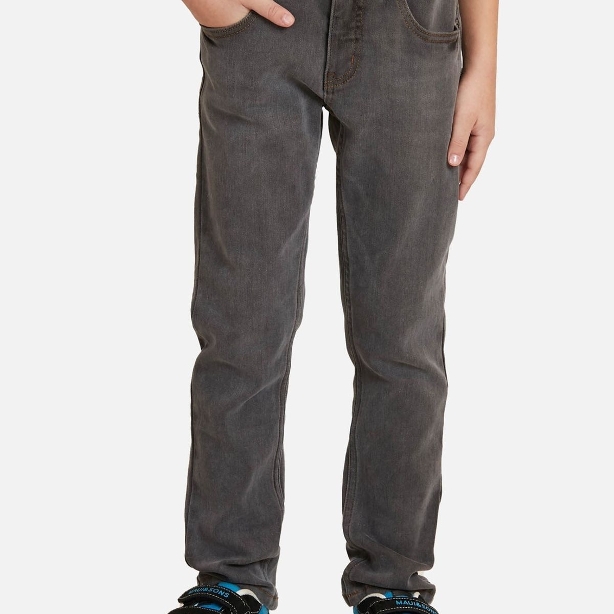 MAUI AND SONS - Pantalon Kids Gray Denim Niño Gris Maui And Sons
