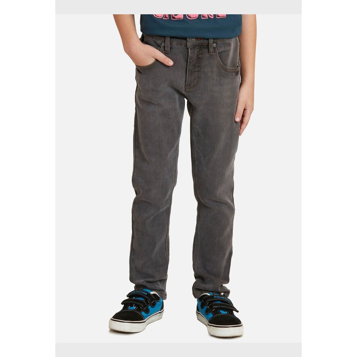 MAUI AND SONS - Pantalon Kids Gray Denim Niño Gris Maui And Sons