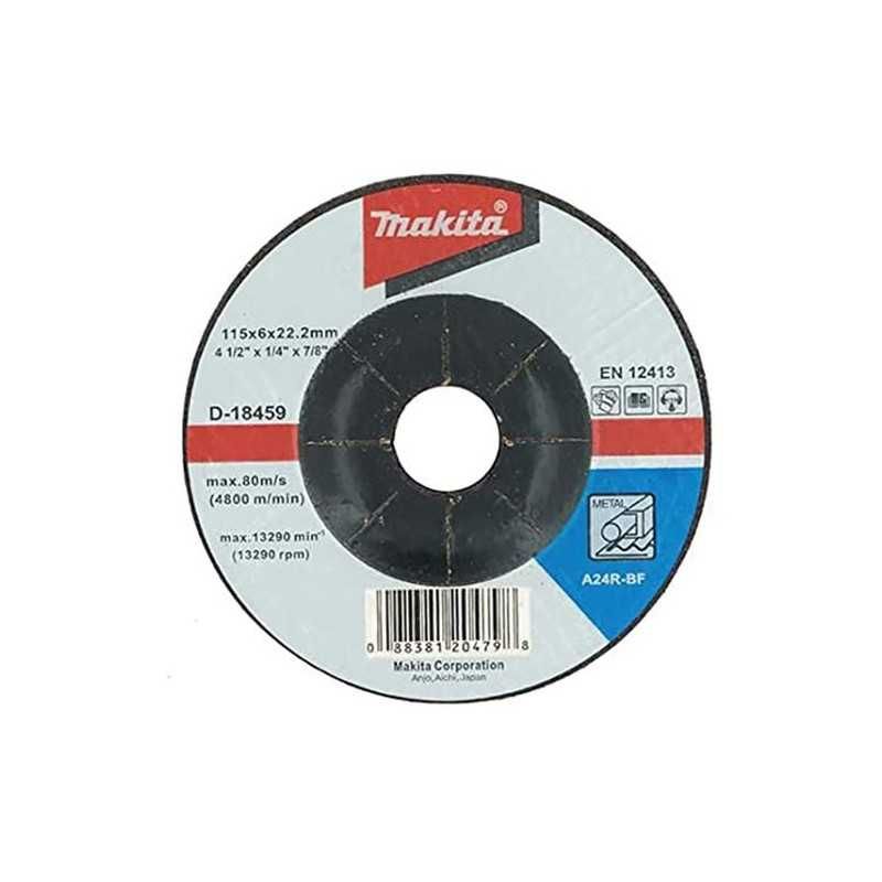 MAKITA - Pack 10 Discos Desbaste Metal 4-1/2 D-18459