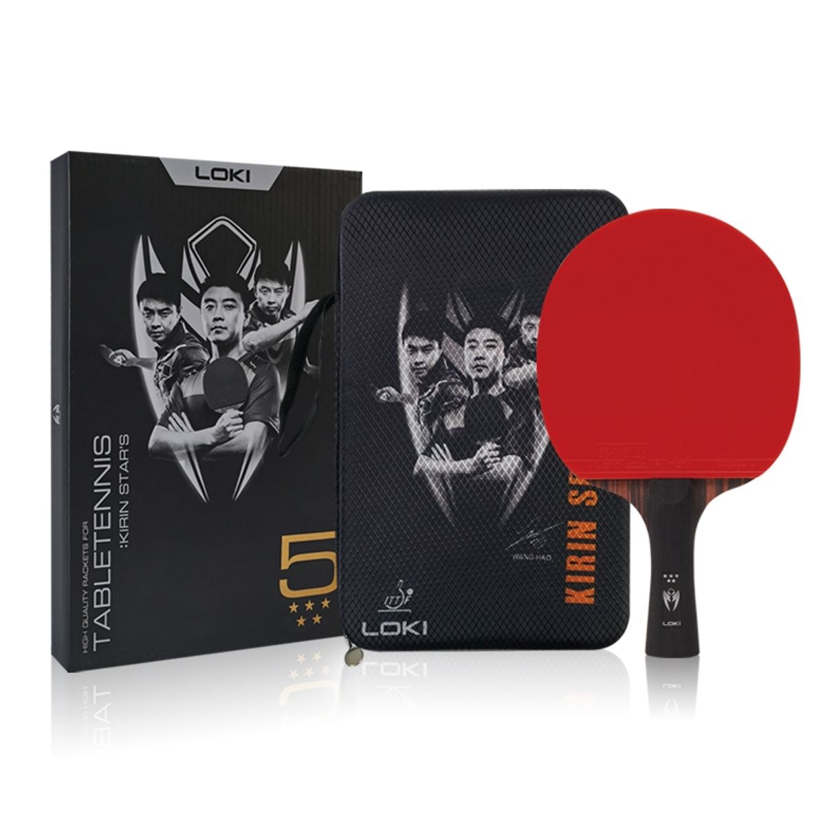 LOKI - Paleta de ping pong Loki K5 Pro Mango Lapicero