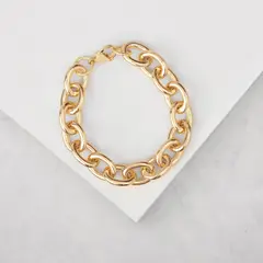 BY LAS CAYETANAS - Pulsera bañada en Oro 18k PARADISO