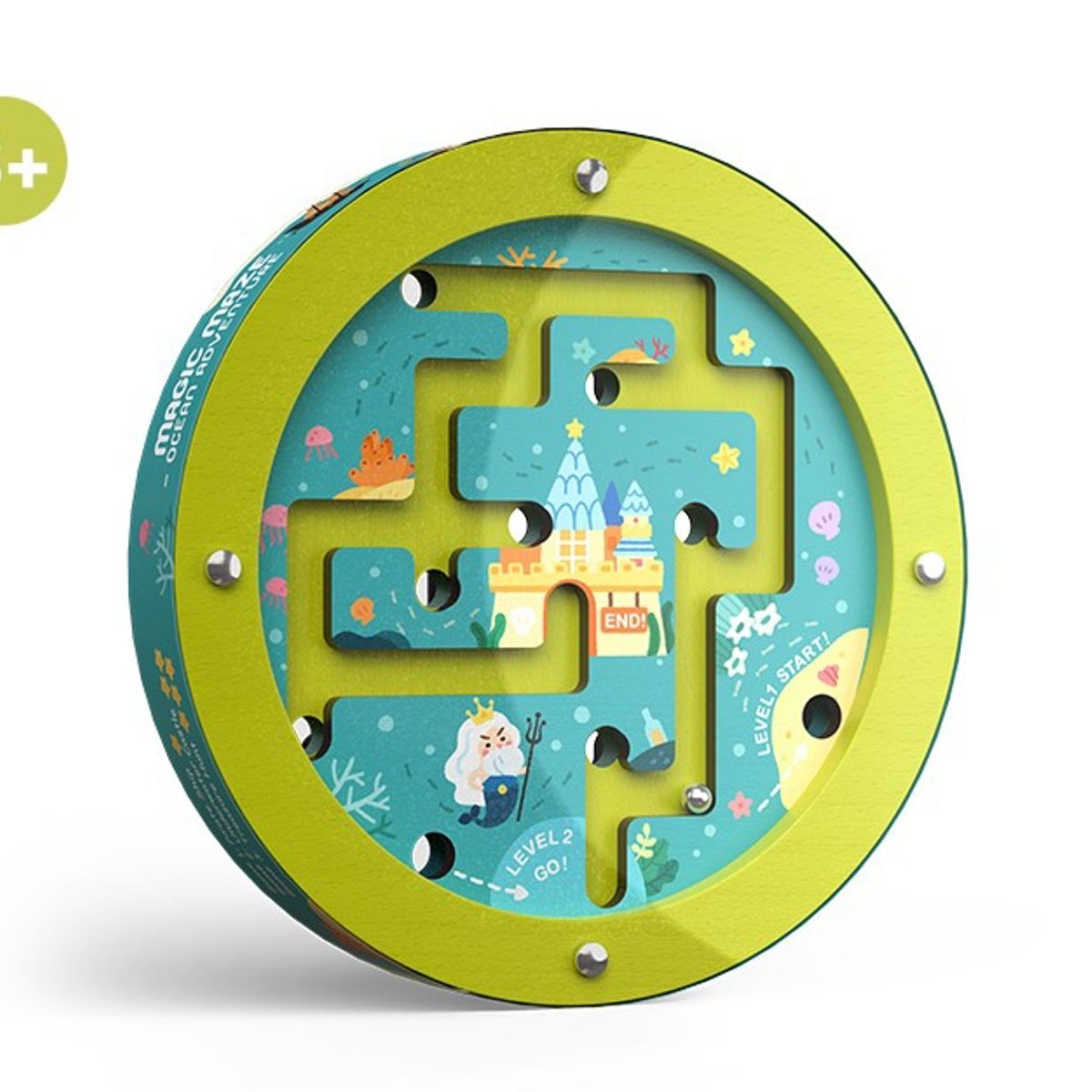 MIDEER - Disco laberinto de pelotitas