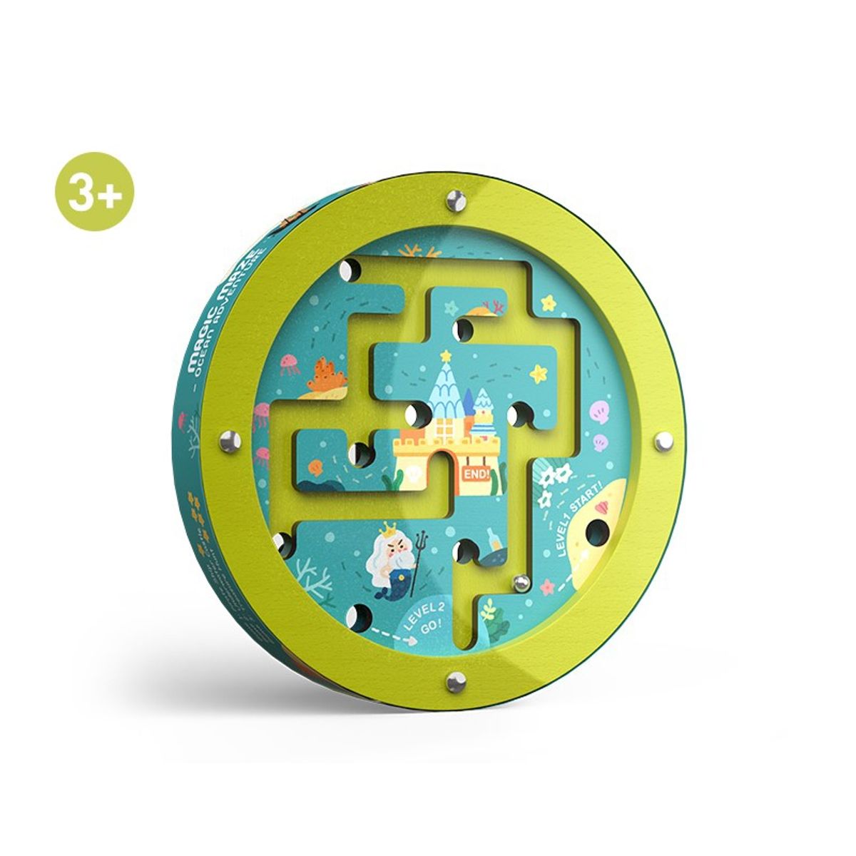 MIDEER - Disco laberinto de pelotitas