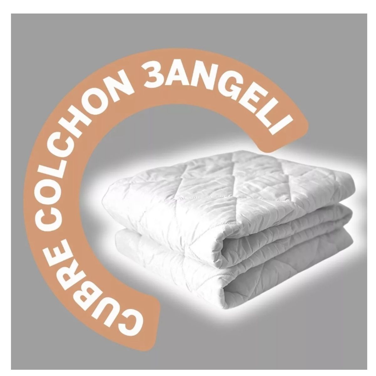 GENERICO - Cubre Colchon 1,5 Plaza Protector Manchas Antiacaros