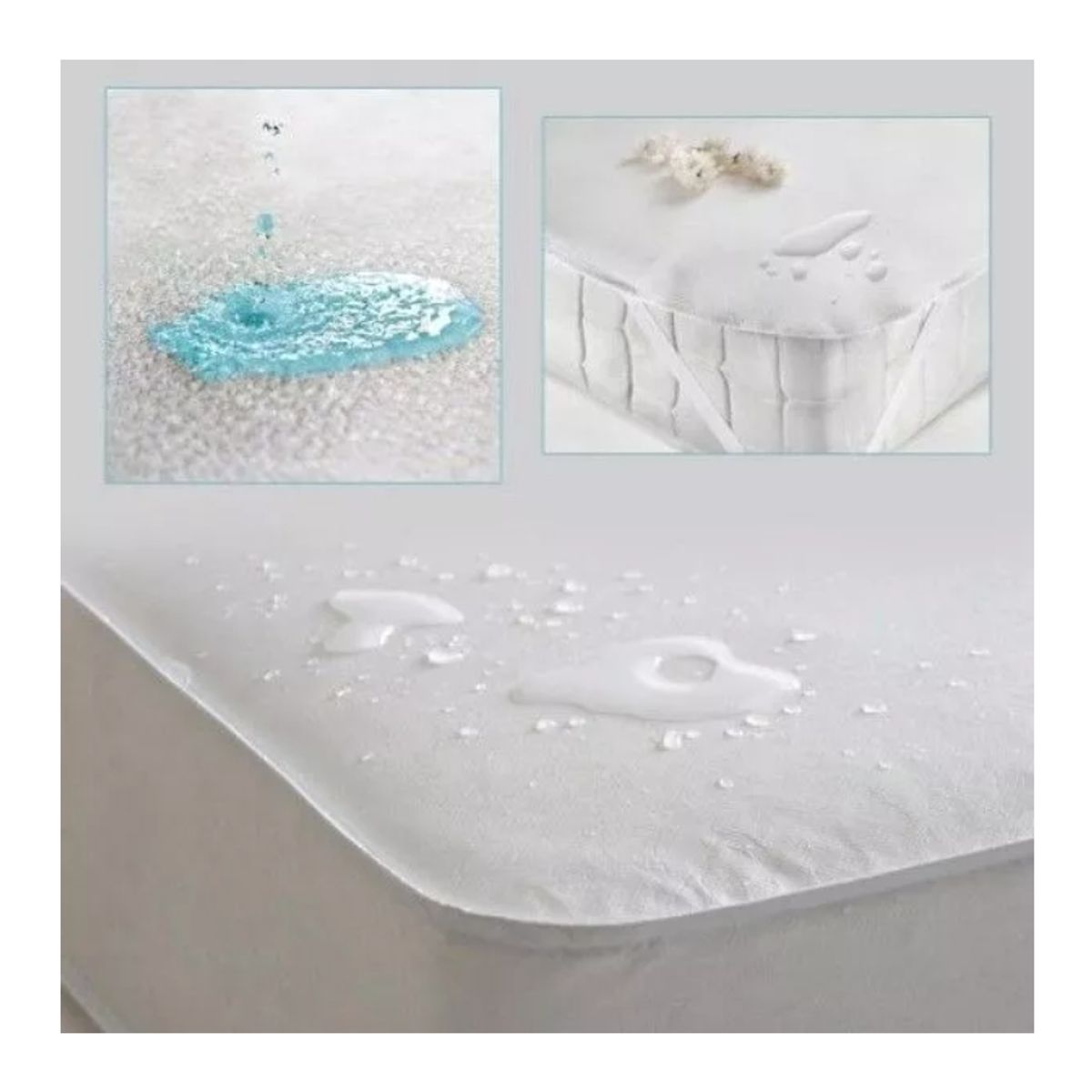 GENERICO - Cubre Colchon Impermeable 1.5 Plaza