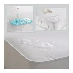 GENERICO - Cubre Colchon Impermeable 1.5 Plaza