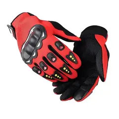 GENERICO - GUANTES PROTECTORES MYE COLOR ROJO